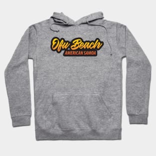 Ofu Beach American Samoa Sunset Islands Hoodie